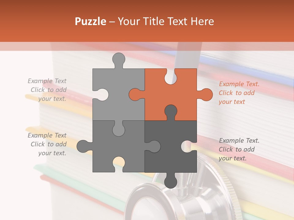 Diagnostic White Exam PowerPoint Template