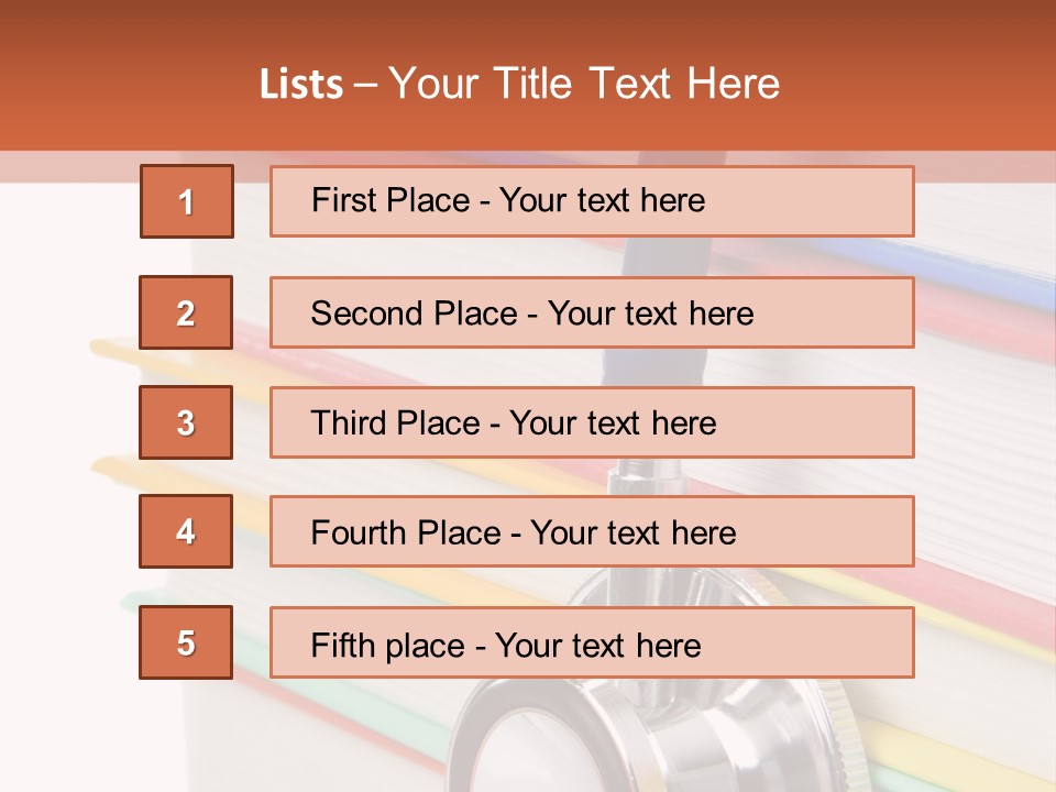 Diagnostic White Exam PowerPoint Template