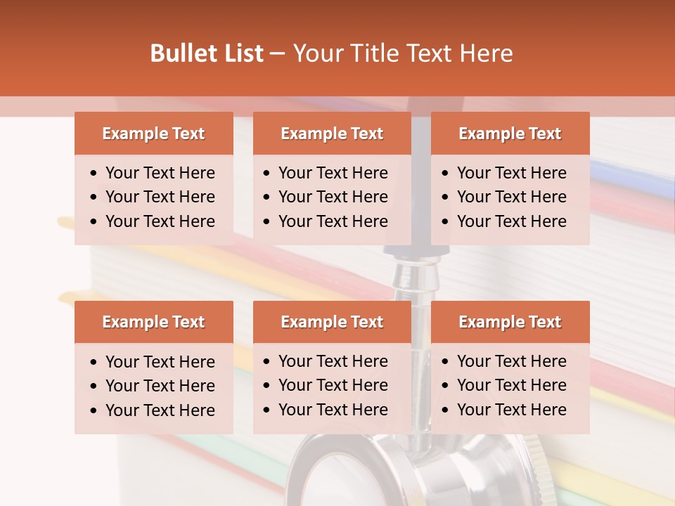 Diagnostic White Exam PowerPoint Template