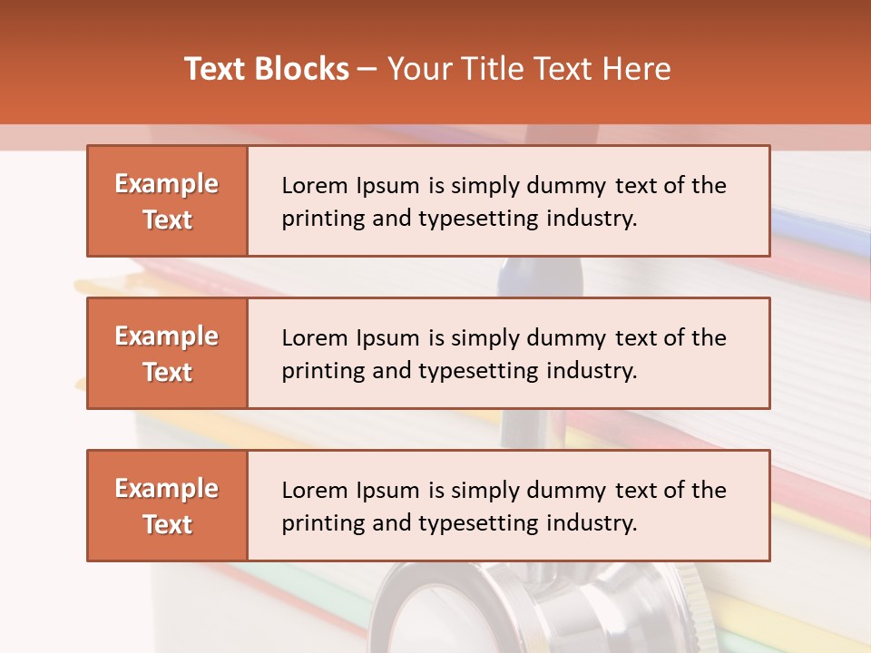 Diagnostic White Exam PowerPoint Template
