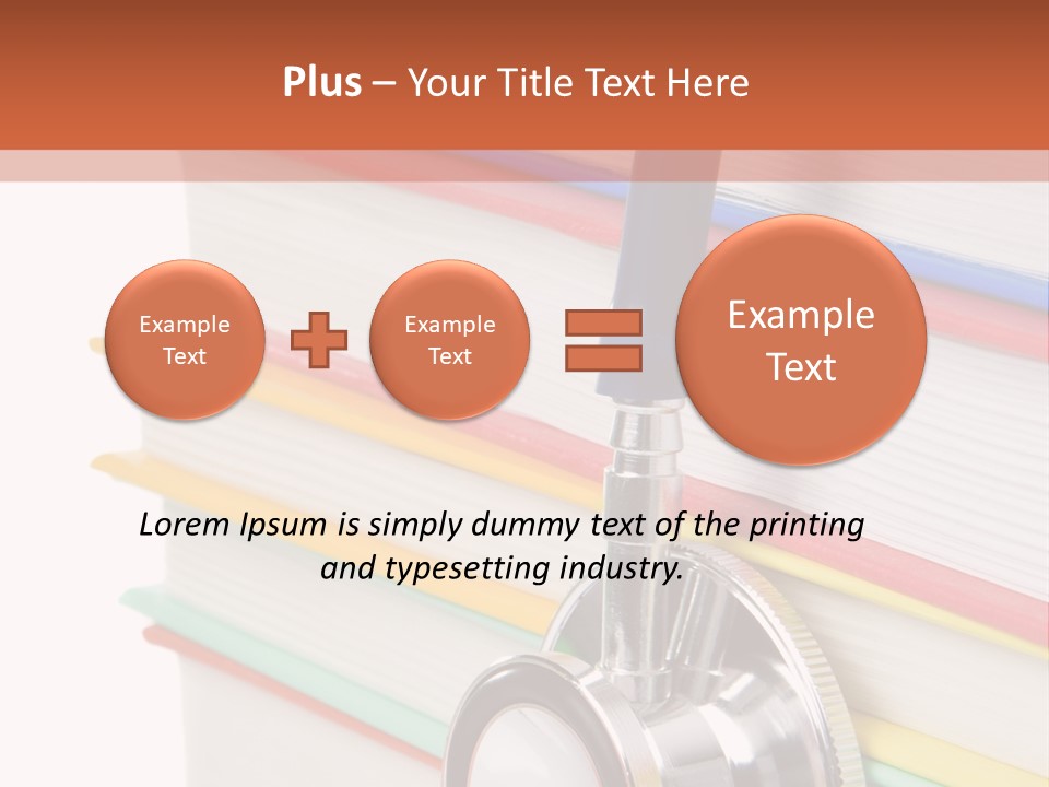 Diagnostic White Exam PowerPoint Template
