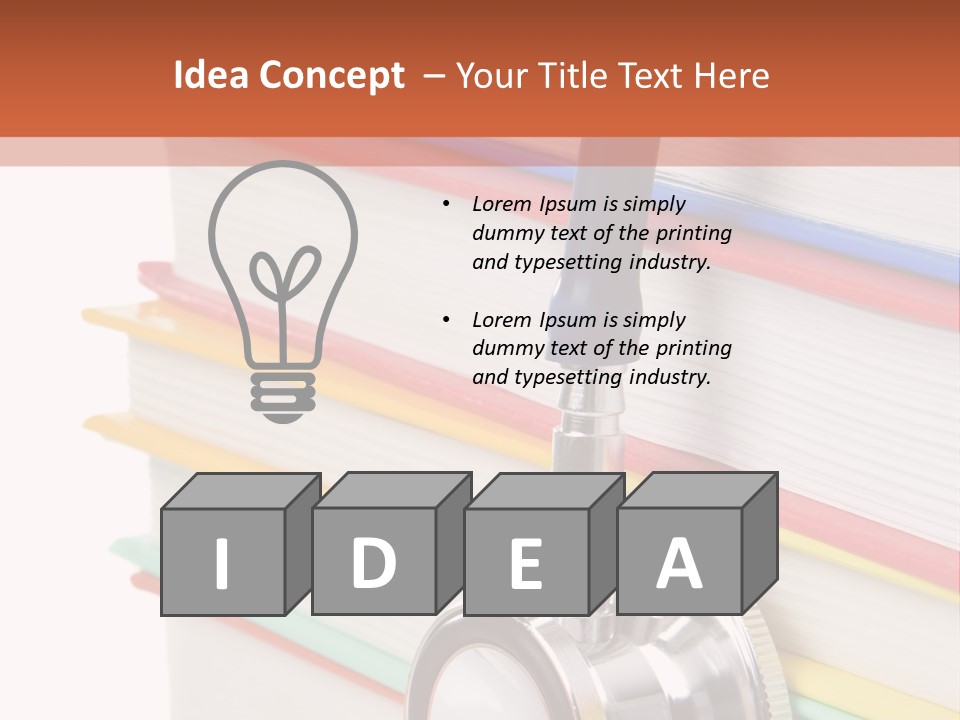 Diagnostic White Exam PowerPoint Template