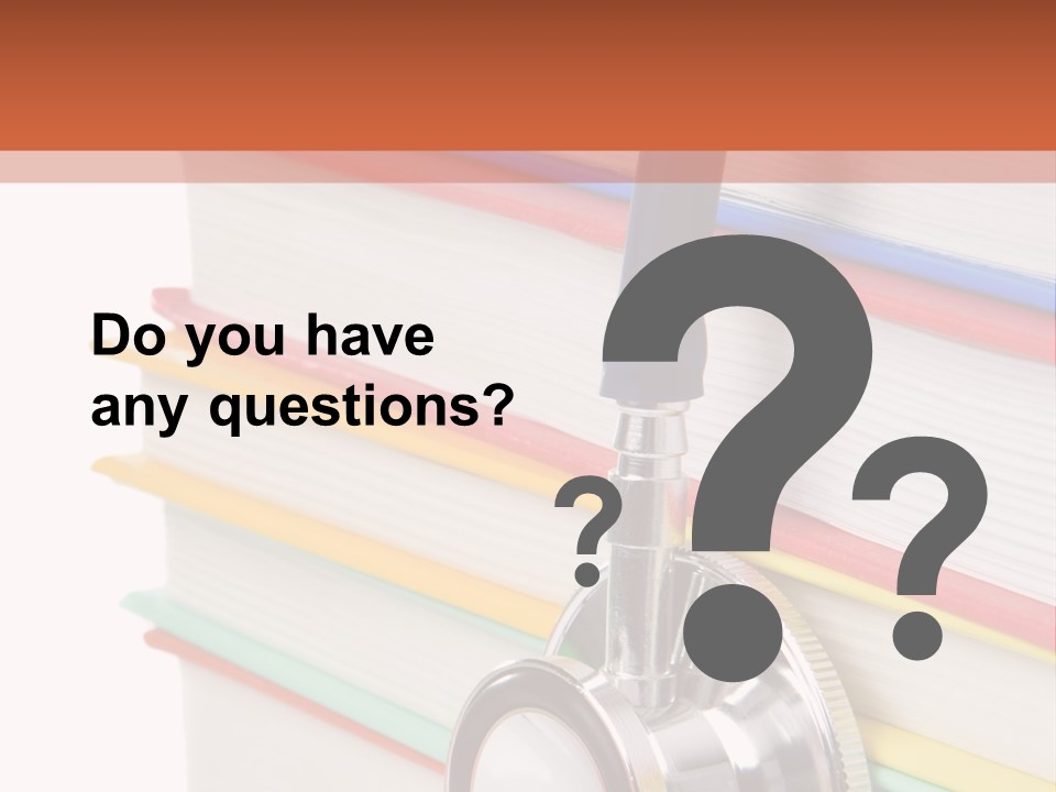 Diagnostic White Exam PowerPoint Template