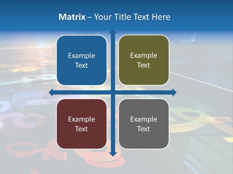 Backdrop Orange Flow PowerPoint Template