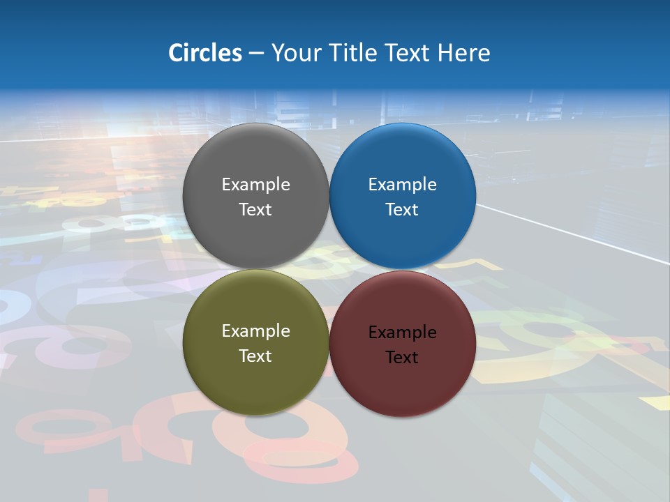 Backdrop Orange Flow PowerPoint Template