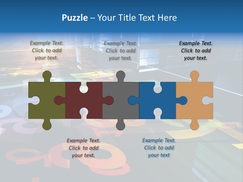 Backdrop Orange Flow PowerPoint Template