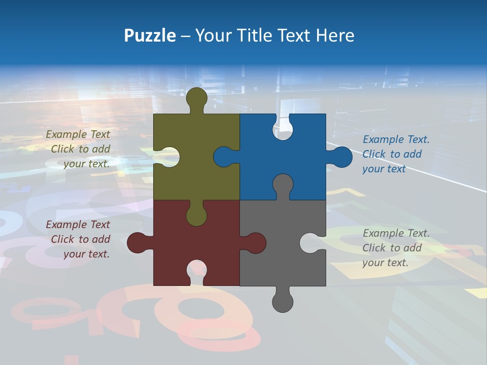 Backdrop Orange Flow PowerPoint Template