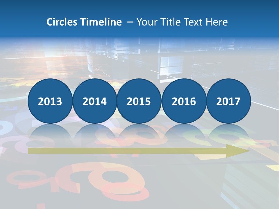 Backdrop Orange Flow PowerPoint Template