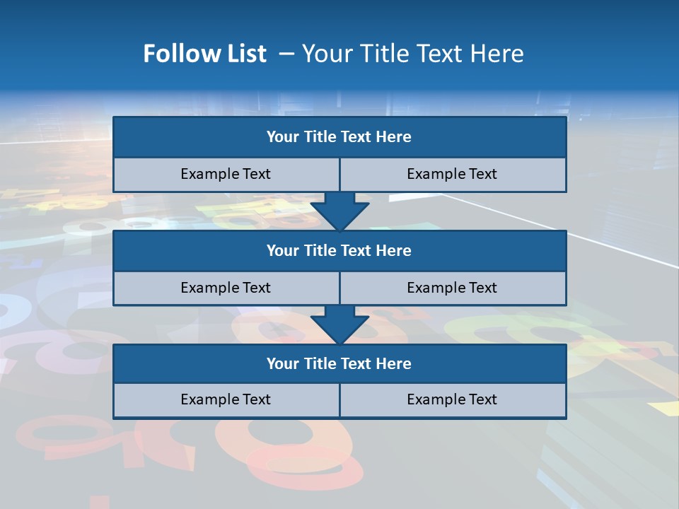 Backdrop Orange Flow PowerPoint Template