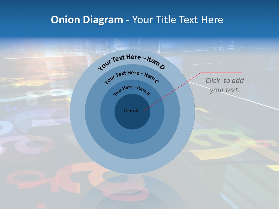 Backdrop Orange Flow PowerPoint Template