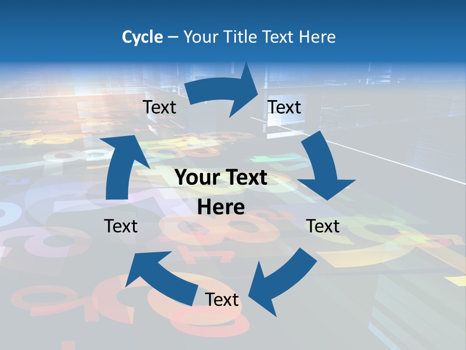 Backdrop Orange Flow PowerPoint Template