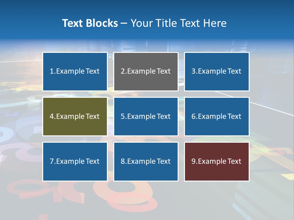 Backdrop Orange Flow PowerPoint Template