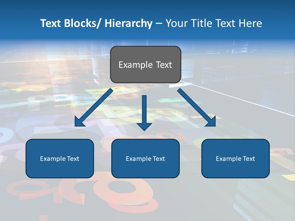 Backdrop Orange Flow PowerPoint Template