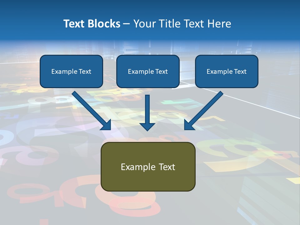 Backdrop Orange Flow PowerPoint Template