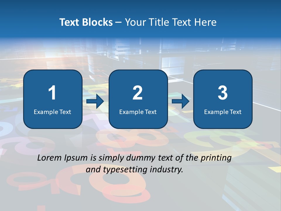 Backdrop Orange Flow PowerPoint Template