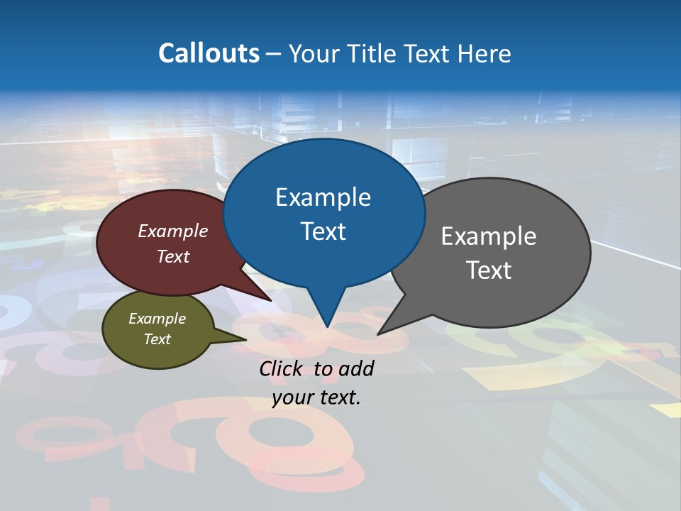 Backdrop Orange Flow PowerPoint Template