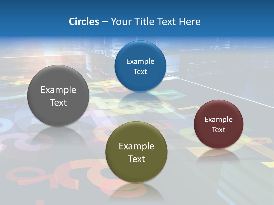 Backdrop Orange Flow PowerPoint Template
