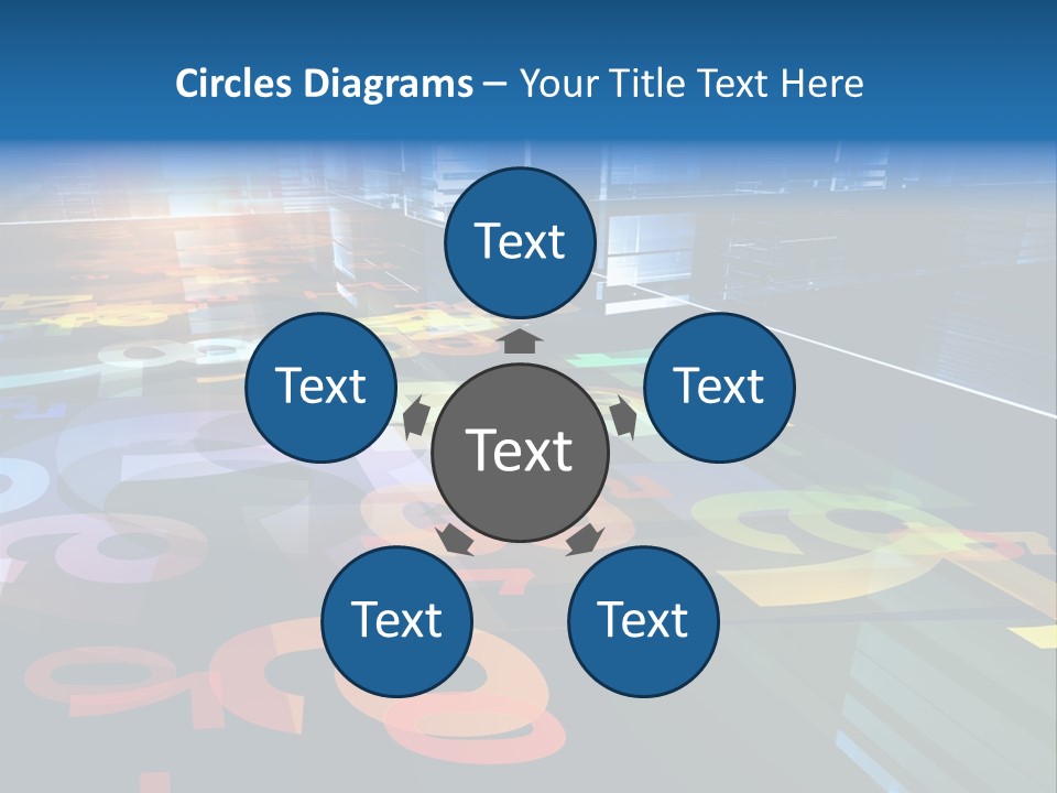 Backdrop Orange Flow PowerPoint Template