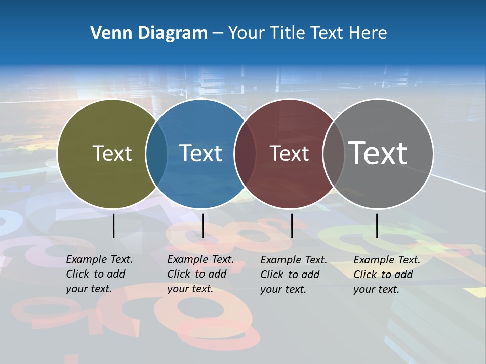Backdrop Orange Flow PowerPoint Template