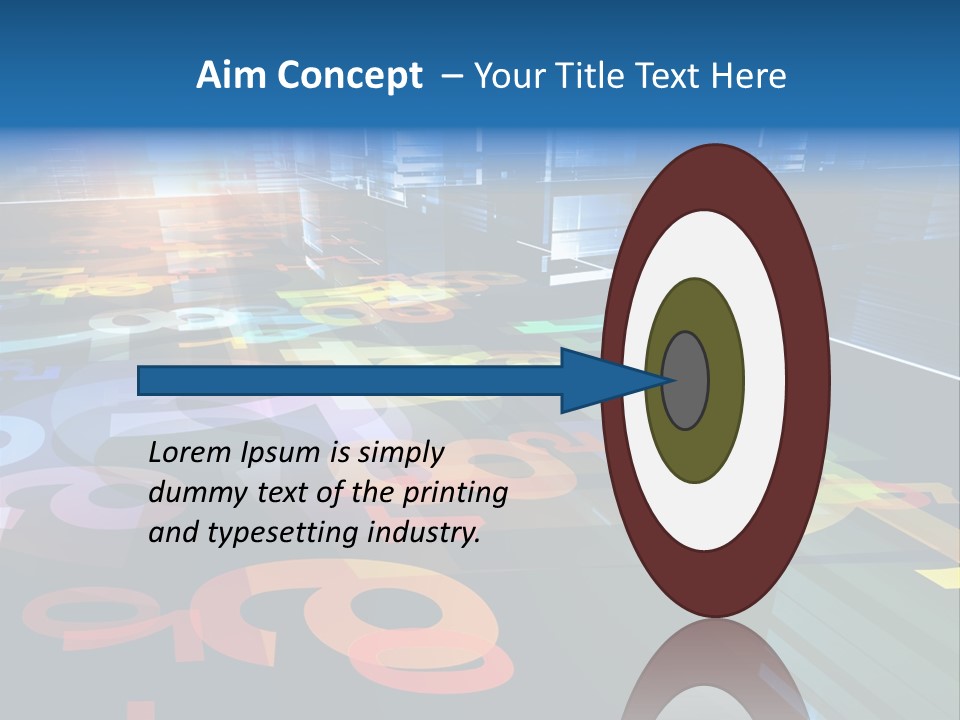 Backdrop Orange Flow PowerPoint Template