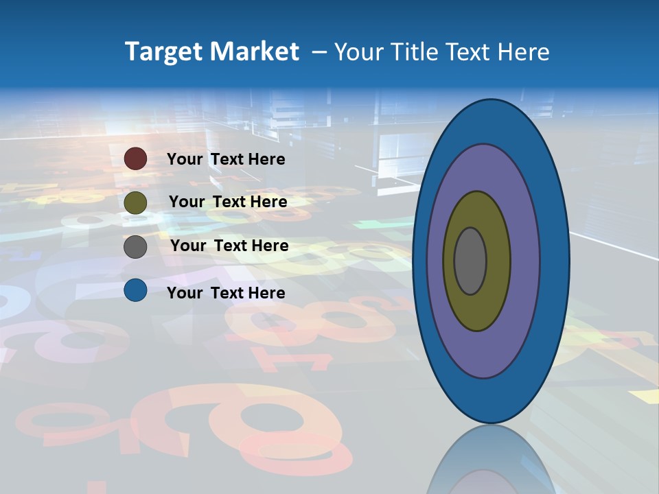 Backdrop Orange Flow PowerPoint Template