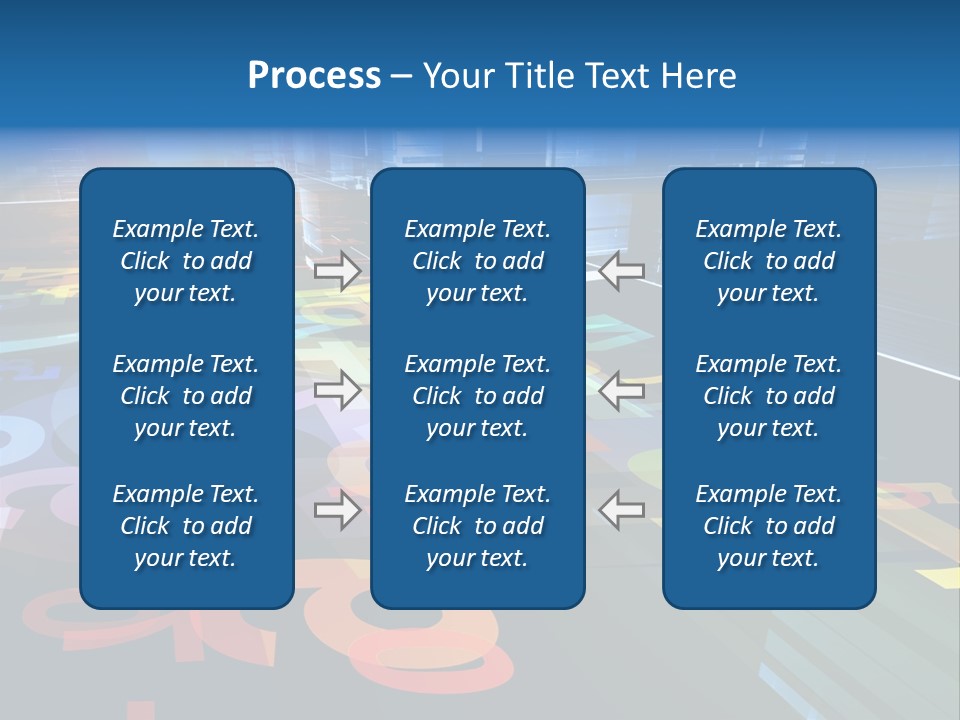 Backdrop Orange Flow PowerPoint Template
