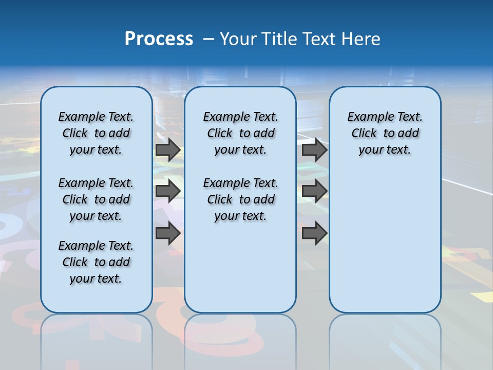 Backdrop Orange Flow PowerPoint Template