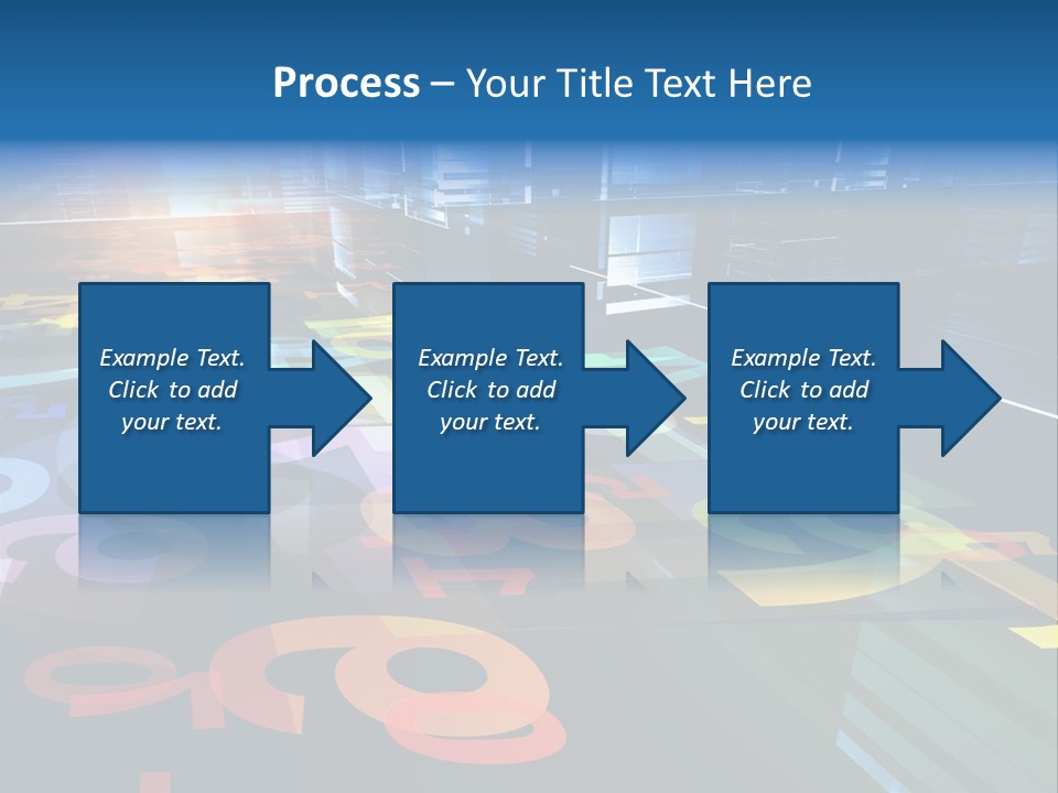 Backdrop Orange Flow PowerPoint Template