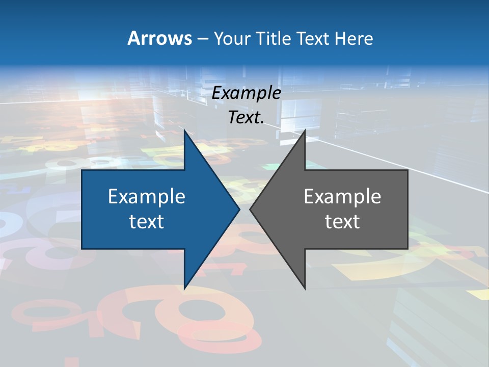 Backdrop Orange Flow PowerPoint Template