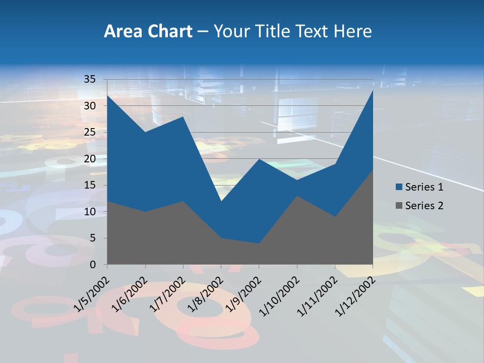 Backdrop Orange Flow PowerPoint Template