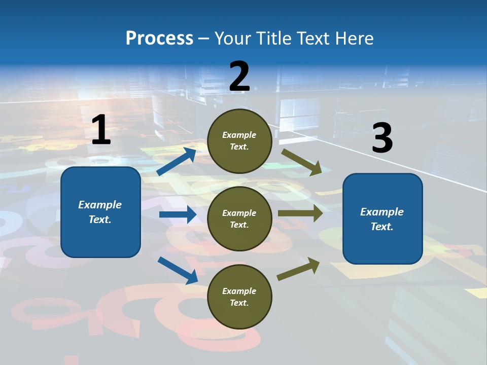 Backdrop Orange Flow PowerPoint Template
