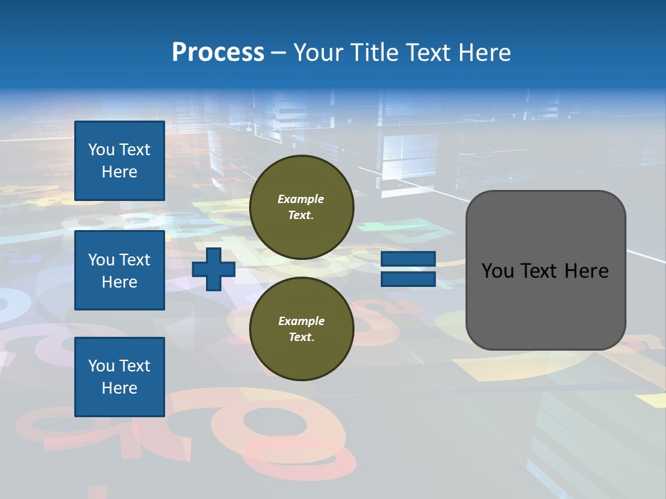 Backdrop Orange Flow PowerPoint Template