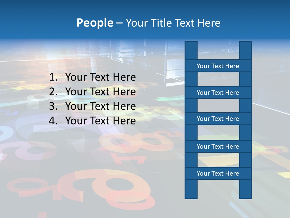 Backdrop Orange Flow PowerPoint Template