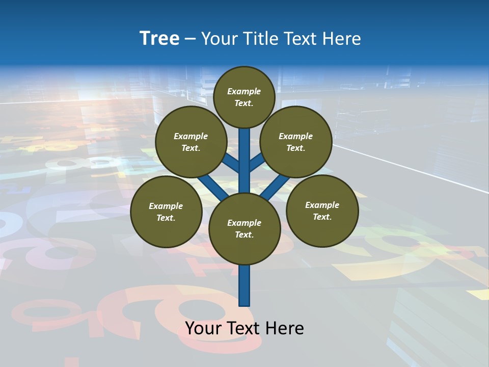 Backdrop Orange Flow PowerPoint Template