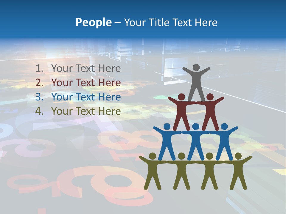 Backdrop Orange Flow PowerPoint Template