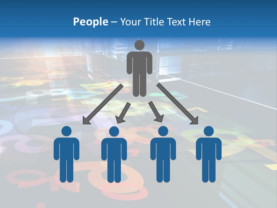 Backdrop Orange Flow PowerPoint Template