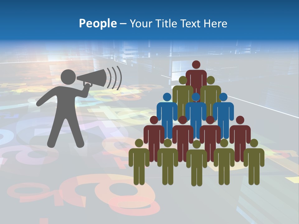 Backdrop Orange Flow PowerPoint Template