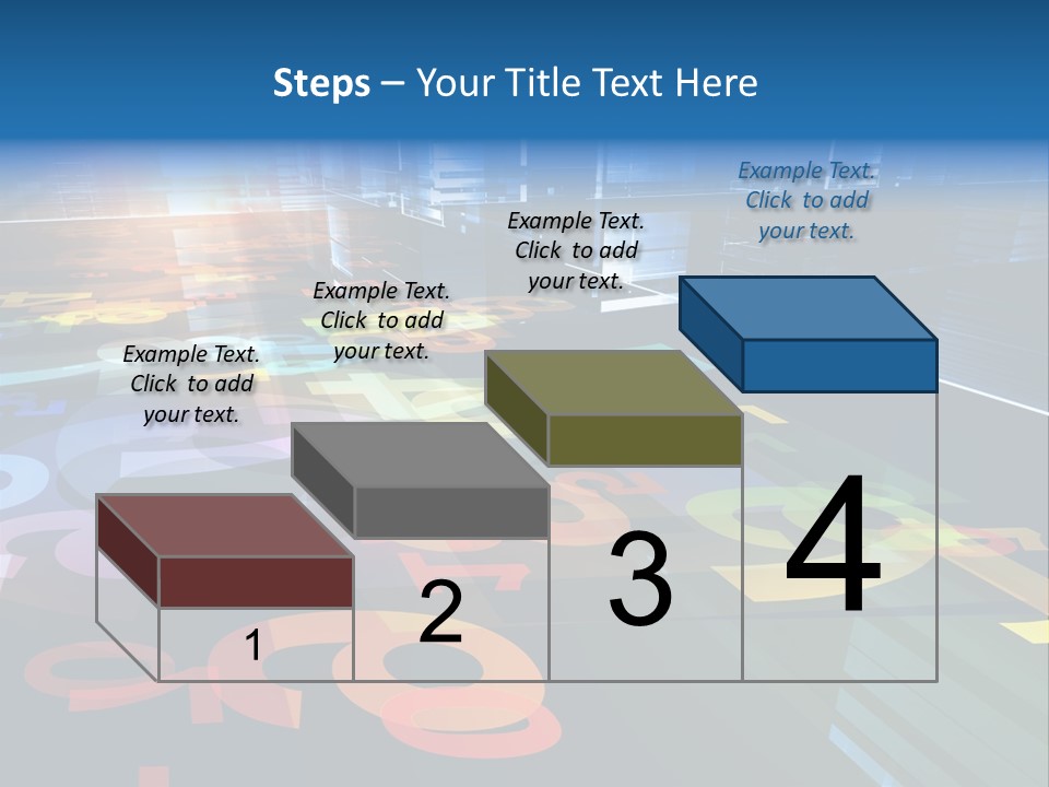 Backdrop Orange Flow PowerPoint Template