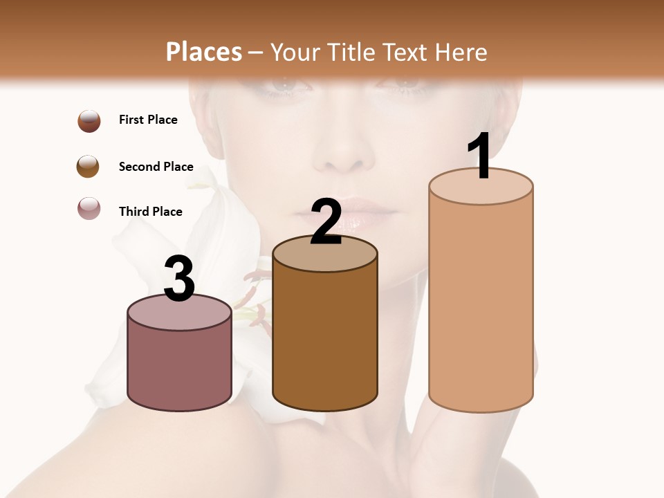 Relaxation Skin Woman PowerPoint Template