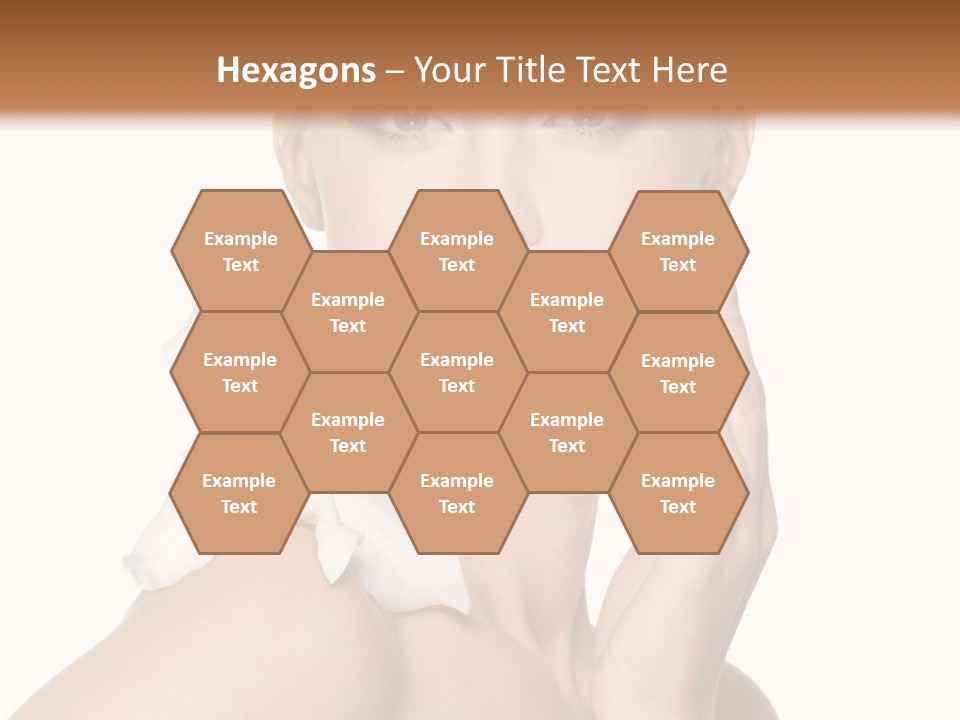 Relaxation Skin Woman PowerPoint Template