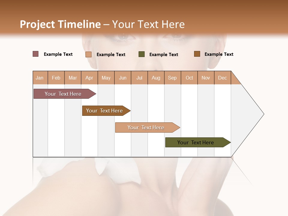 Relaxation Skin Woman PowerPoint Template