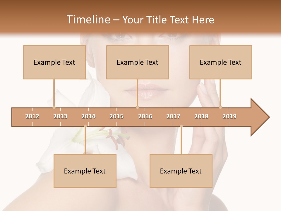 Relaxation Skin Woman PowerPoint Template