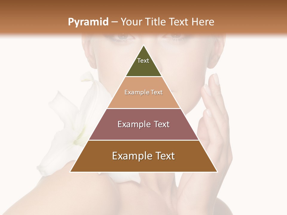 Relaxation Skin Woman PowerPoint Template