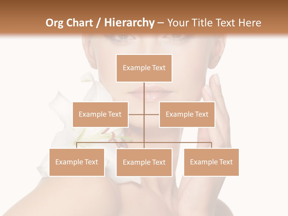 Relaxation Skin Woman PowerPoint Template