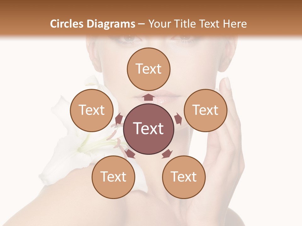 Relaxation Skin Woman PowerPoint Template