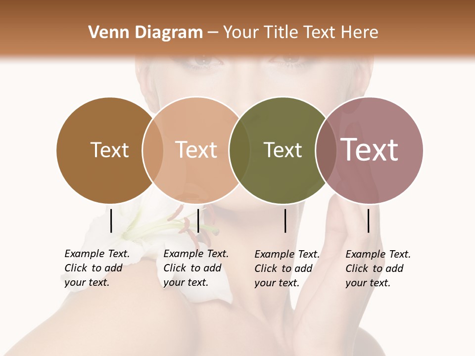 Relaxation Skin Woman PowerPoint Template