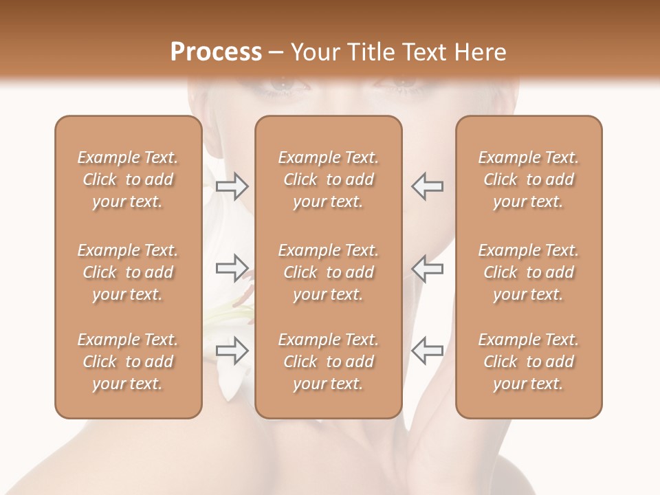 Relaxation Skin Woman PowerPoint Template