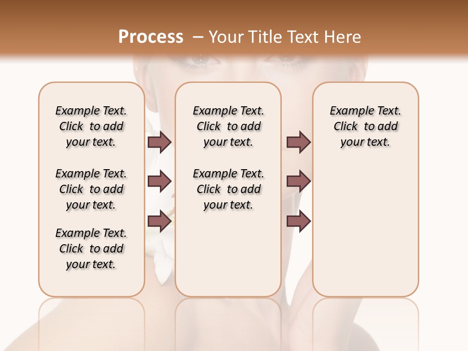 Relaxation Skin Woman PowerPoint Template