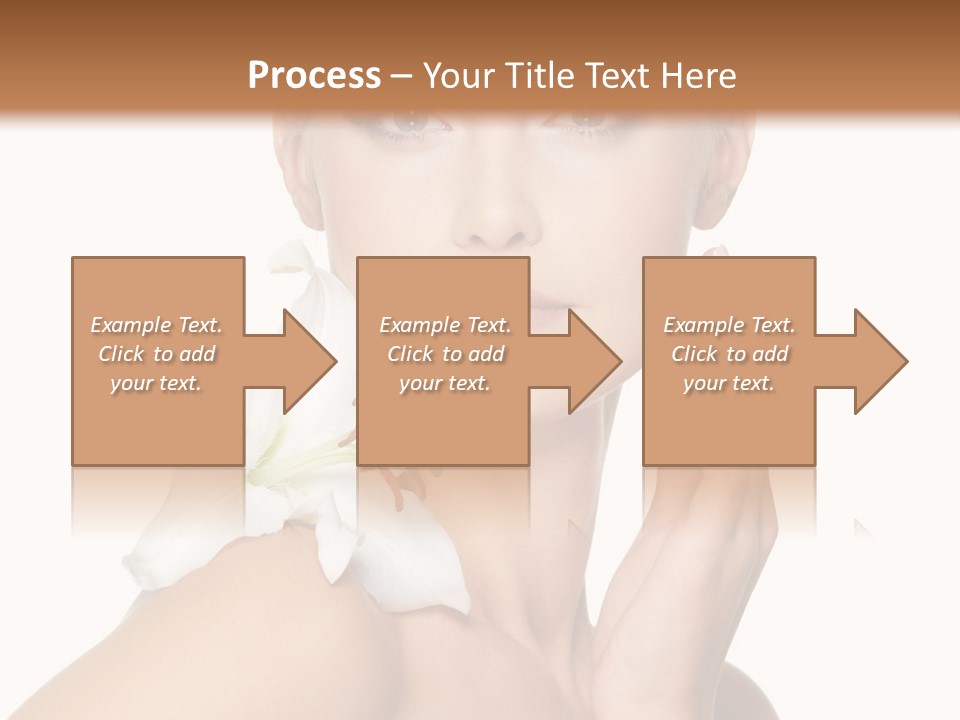 Relaxation Skin Woman PowerPoint Template