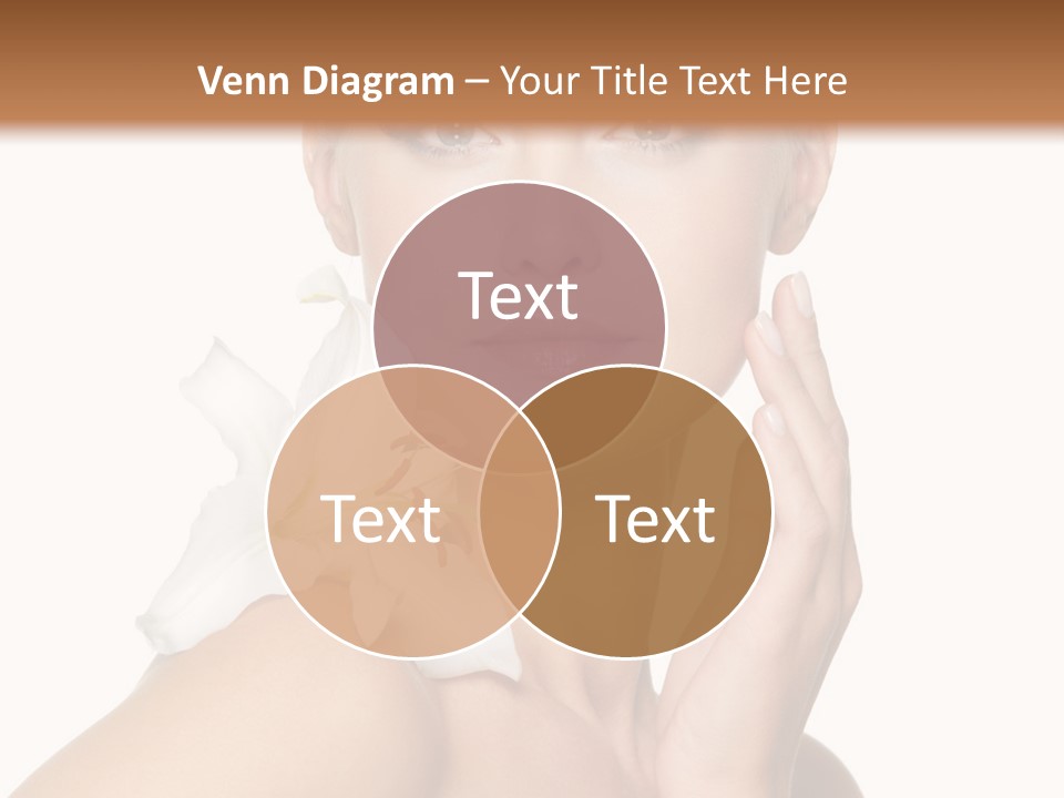 Relaxation Skin Woman PowerPoint Template